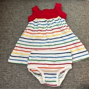 hanna andersson baby tunic and shorts set